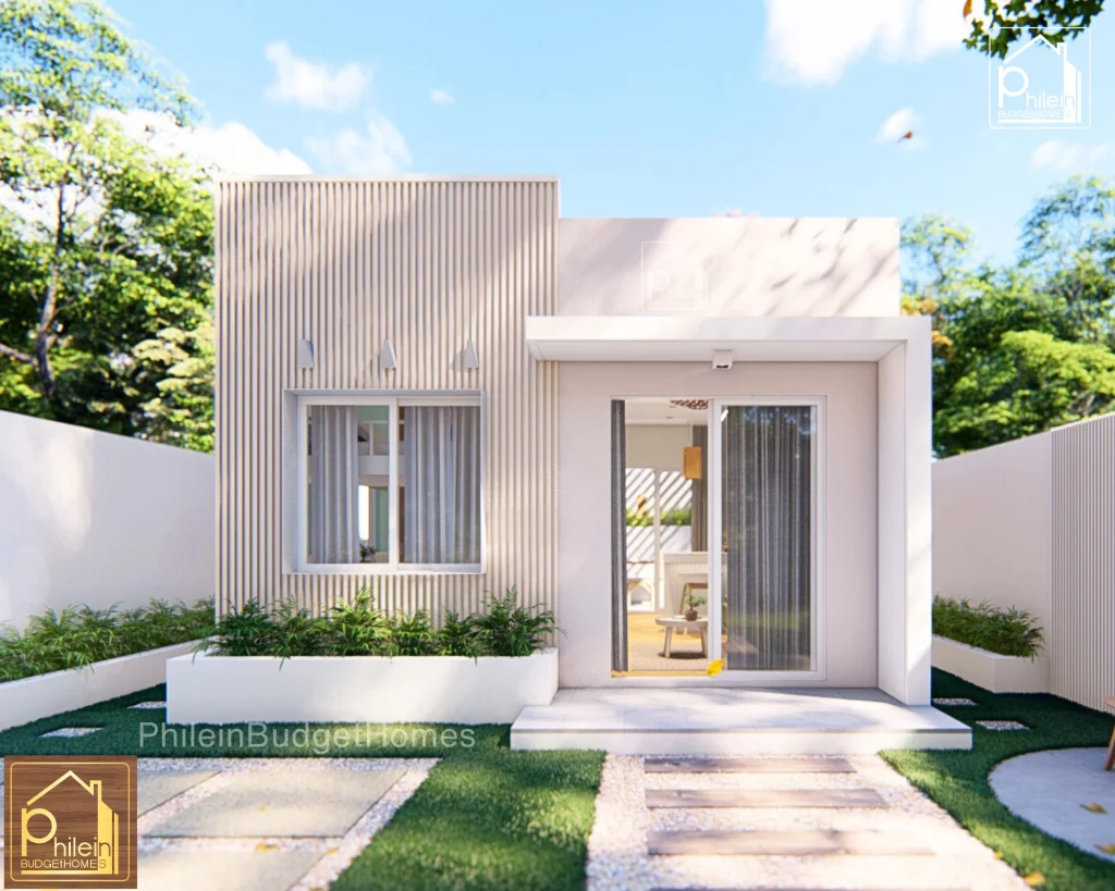 Casa Contemporanea Minimalista pequena 5 1024x819 - Casas Pequenas com Fachada Moderna: Elegância em Espaços Compactos