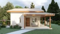 casa 2 comodos 55m 200x113 - Essa casa de 55m vai te surpreender - Confira os ambintes | Casa Pequena e simples