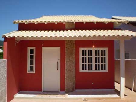 fachadas casas pequenas 6 - Descubra 29 Ideias de Fachadas Lindas para Casas Pequenas