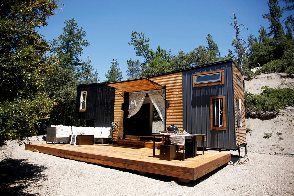Casa em Estilo Tiny House 1 - Estas Plantas de Casas Pequenas Vão Te Surpreender – Confira as Melhores Ideias para Inspirar Seu Próximo Projeto!