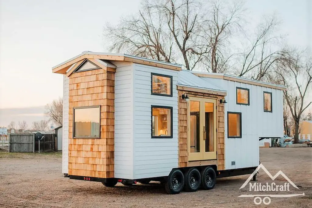 Casa em Estilo Tiny House 3 - Estas Plantas de Casas Pequenas Vão Te Surpreender – Confira as Melhores Ideias para Inspirar Seu Próximo Projeto!
