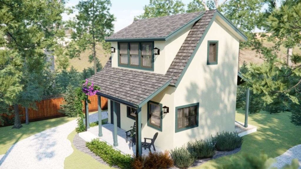 5x5m Beautifully Designed Tiny House 1024x576 2 - Tiny House de Luxo: 5x5m de Elegância