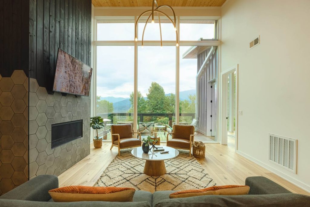 Cabana Moderna com Paredes de Vidro 3 1024x683 - Cabana Moderna com Paredes de Vidro