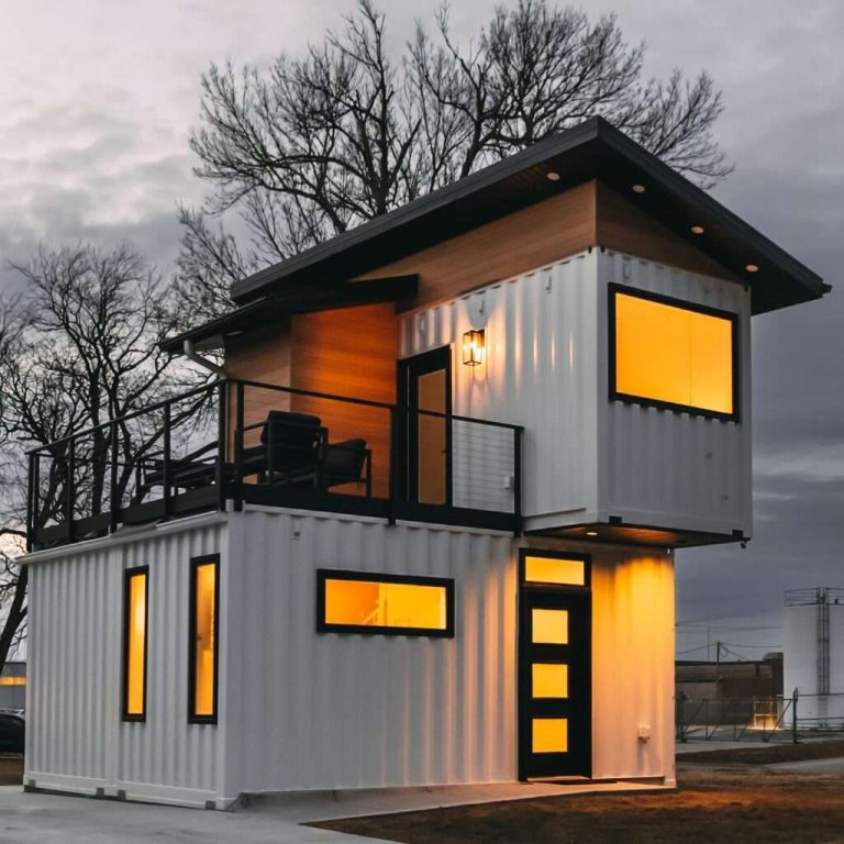 Casa Feita de Contêiner: Um Exemplo Inspirador - Casas Fabricadas