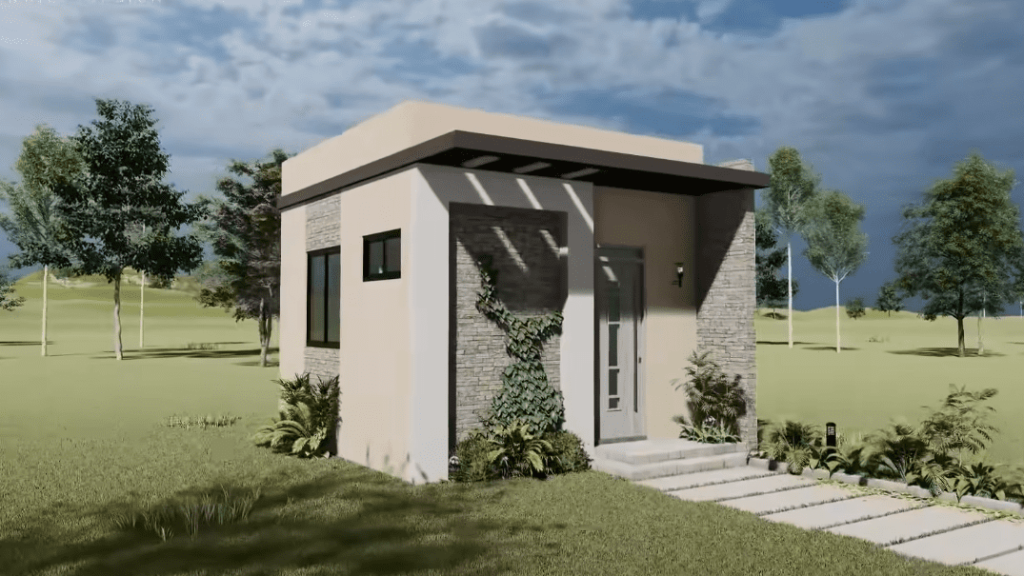 Casa Pequena Economica de 16m² 7 1024x576 - Casa Pequena Econômica de 16m²