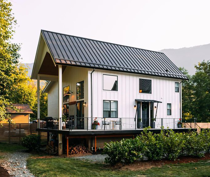 Casa de Fazenda com Design Especial 93 m&sup2; de Perfeicao - Casa de Fazenda com Design Especial: 93 m&sup2; de Perfei&ccedil;&atilde;o