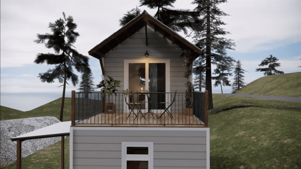 Casa pequena perfeita para pequenos espacos 2 - Casa Perfeita para Pequenos Espaços: 65m² em Dois Andares