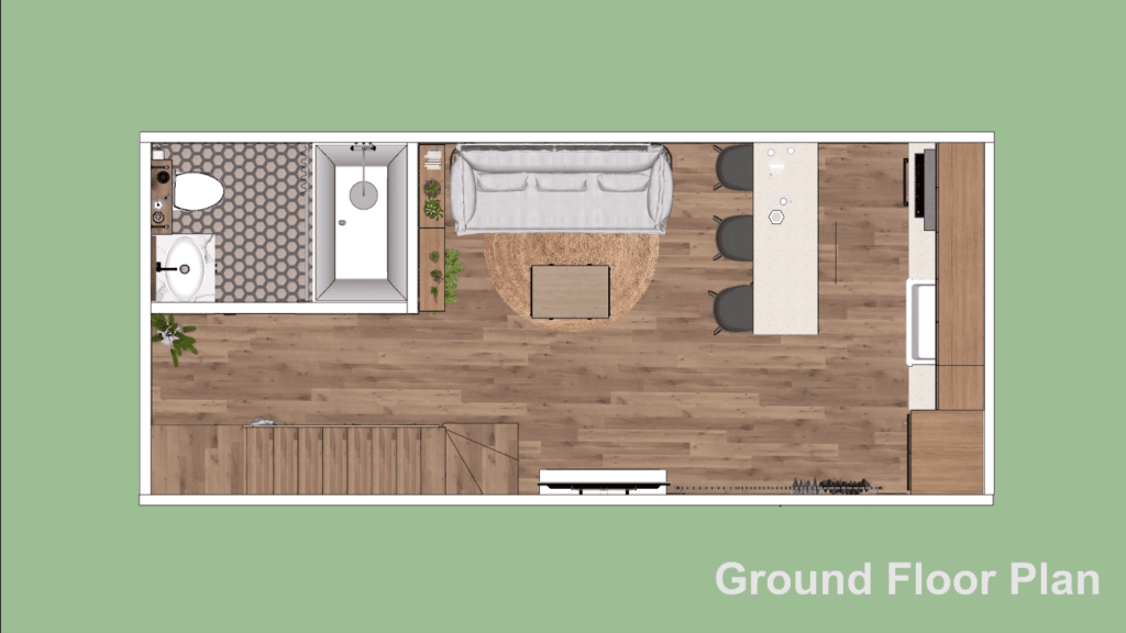 Casa pequena perfeita para pequenos espacos 9 - Casa Perfeita para Pequenos Espaços: 65m² em Dois Andares