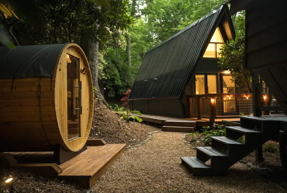 Chale em Forma de A Encantador 3 - Chal&eacute; em Forma de A Encantador