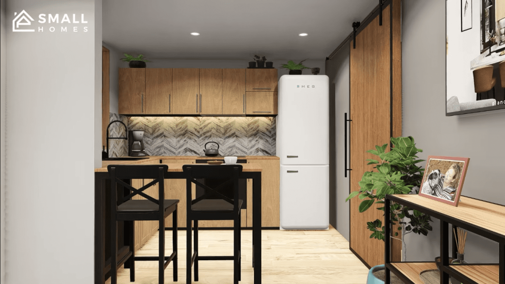Container de Sonhos 8 1024x576 - Container de Sonhos: Como Criar um Lar Acolhedor em 40m²