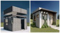 Casa Pequena Econômica de 16m²