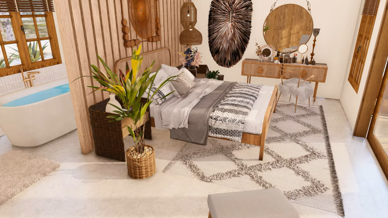 Inspiração de Design de Casa Tropical Minimalista - Casas Fabricadas