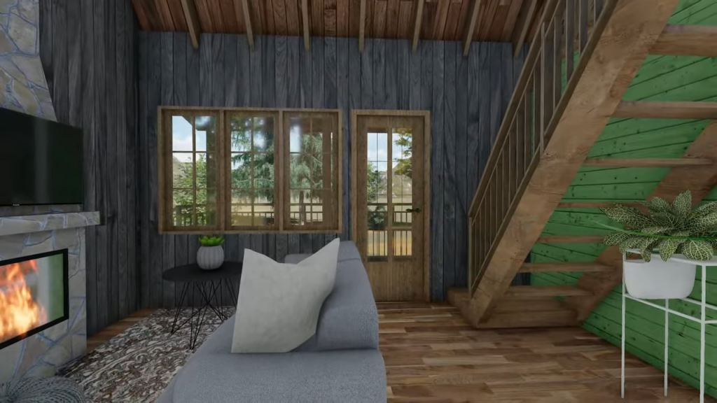 Linda Tiny House com Loft 6 1024x576 - Linda Tiny House com Loft