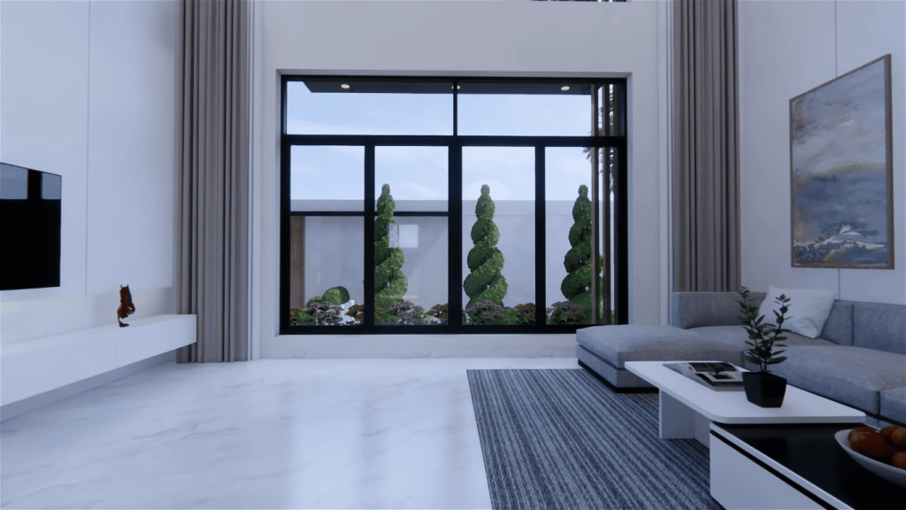 Projeto de Casa Moderna de Dois Andares 18 1024x576 - Projeto de Casa Moderna de Dois Andares