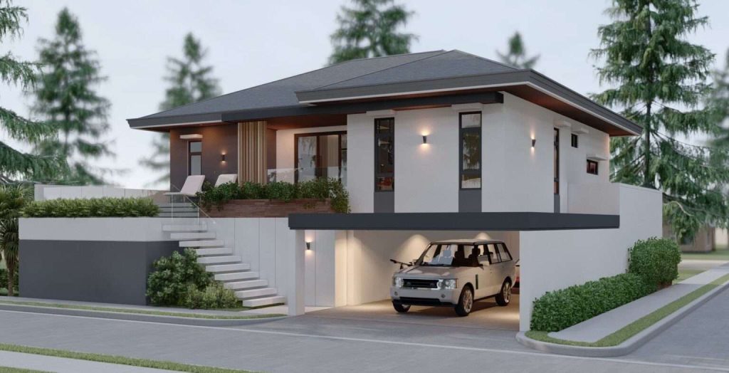Projeto de Tiny House com Estacionamento Integrado 11 1024x524 - Projeto de Tiny House com Estacionamento Integrado