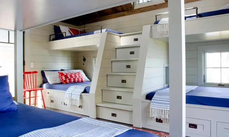 Sistemas de beliches ideais para casas pequenas 8 - Sistemas de beliches ideais para casas pequenas