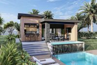 Projeto de Tiny House com Piscina