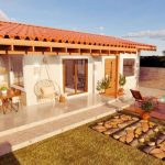 Tiny House With Entertainment Area  150x150 - Linda e Enorme Casa de Campo de 75 m²