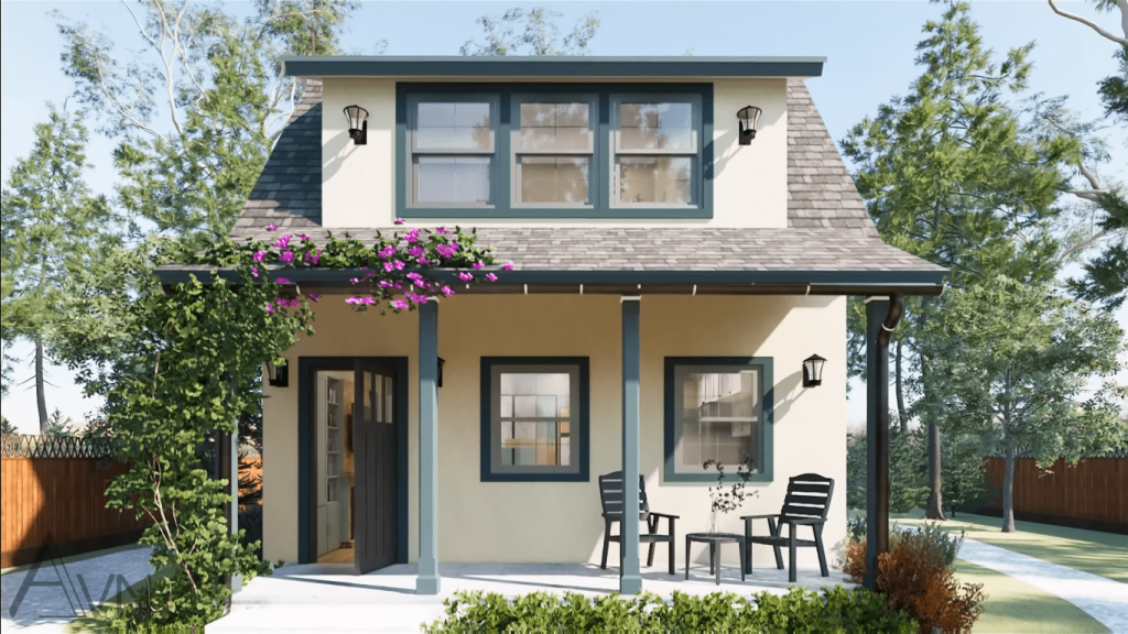 Tiny House de Luxo 5x5m de Elegancia 1 1024x576 - Tiny House de Luxo: 5x5m de Elegância