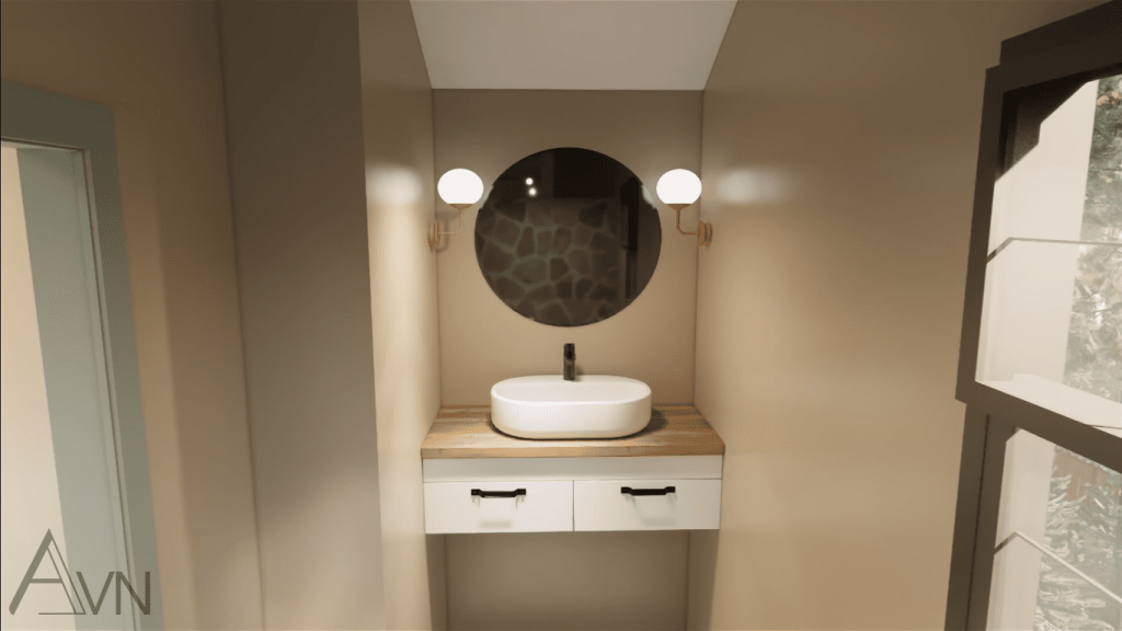 Tiny House de Luxo 5x5m de Elegancia 11 1024x576 - Tiny House de Luxo: 5x5m de Elegância