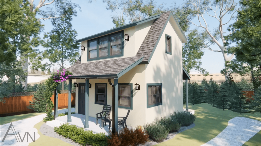 Tiny House de Luxo 5x5m de Elegancia 2 1024x576 - Tiny House de Luxo: 5x5m de Elegância