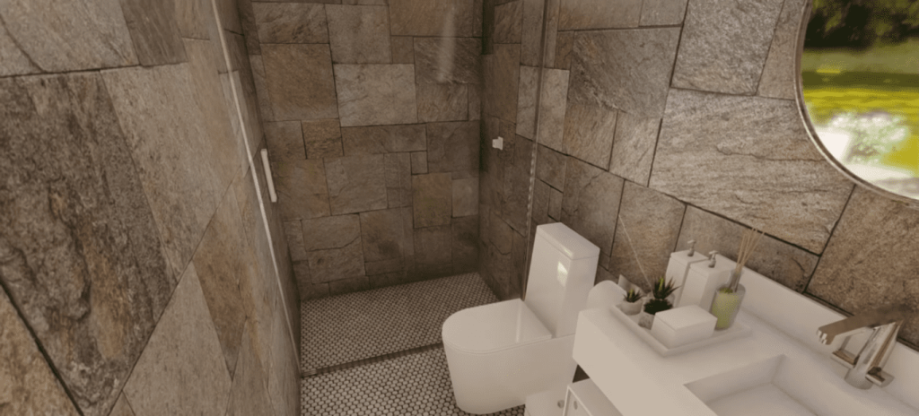 Tiny house em forma de L projetada com madeira e concreto 12 1024x464 - Tiny house em forma de L projetada com madeira e concreto