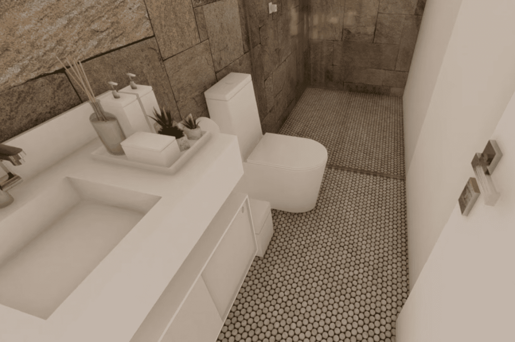 Tiny house em forma de L projetada com madeira e concreto 13 1024x680 - Tiny house em forma de L projetada com madeira e concreto