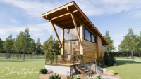 Ideia de Casa Tiny Surpreendente