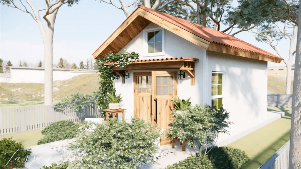 casa pequena de 50 metros quadrados 3 - Projeto de Casa Pequena: Eficiência em 50m²