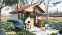 casa pequena de 50 metros quadrados