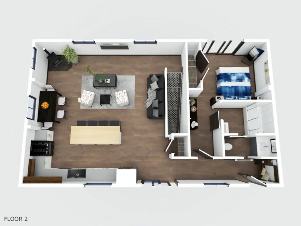 Magnifica construcao de casa conteiner de dois andares 18 1024x768 - Magnífica construção de casa contêiner de dois andares